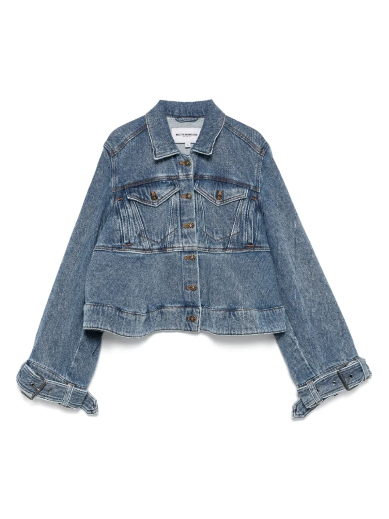 Джинсовая куртка на пуговицах Melitta Baumeister, синий
Джинсовая куртка на пуговицах Melitta Baumeister, синий