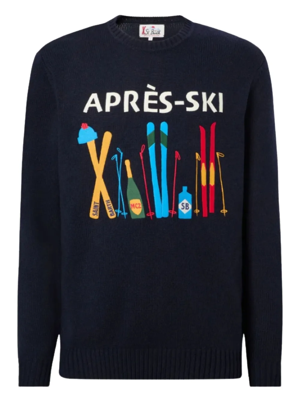 Графический свитер Après-Ski Mc2 Saint Barth, синий
Графический свитер Après-Ski Mc2 Saint Barth, синий