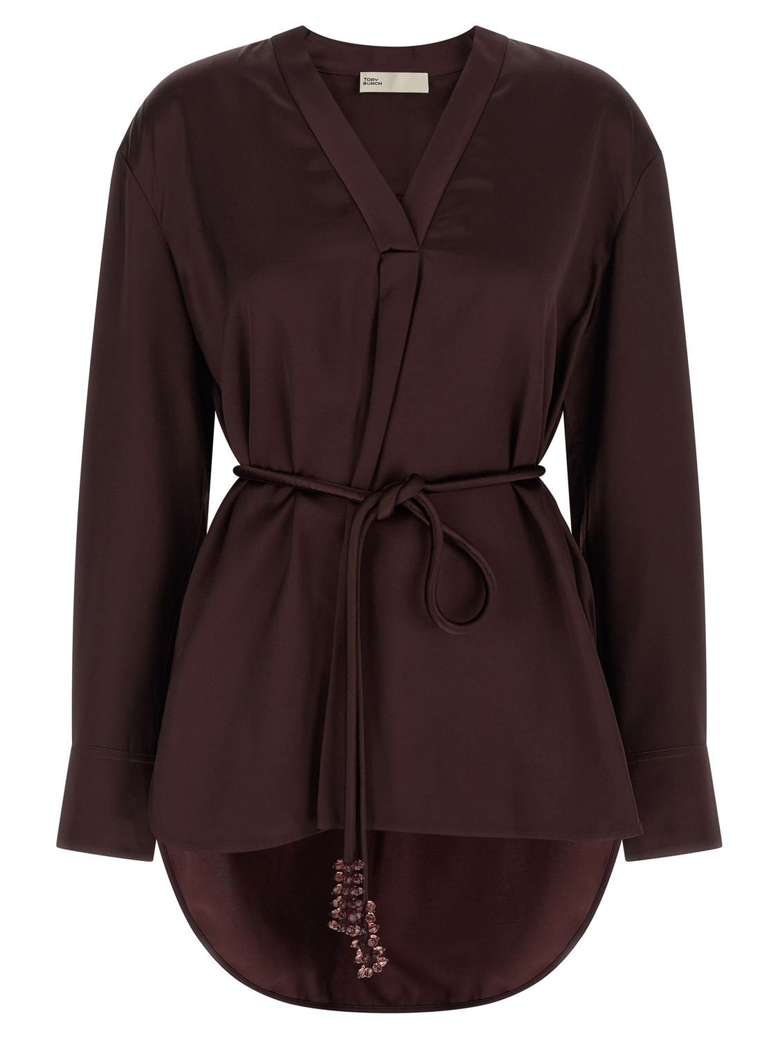 Атласная блузка Tory Burch, бордовый
Атласная блузка Tory Burch, бордовый