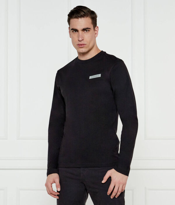 Лонгслив мужской Calvin Klein однотонный хлопковый, черный
Лонгслив мужской Calvin Klein однотонный хлопковый, черный