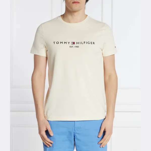 Облегающая футболка Tommy Hilfiger, бежевый
Облегающая футболка Tommy Hilfiger, бежевый