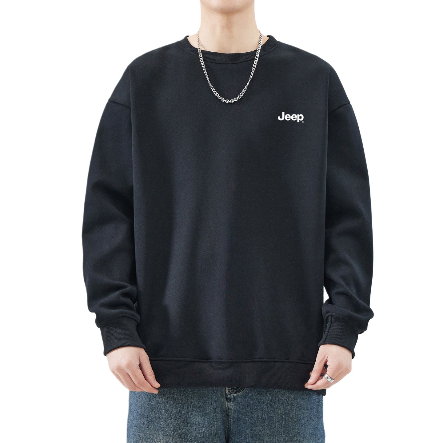 Свитшот Unisex Crew Neck Moderate Regular Jeep, черный
Свитшот Unisex Crew Neck Moderate Regular Jeep, черный