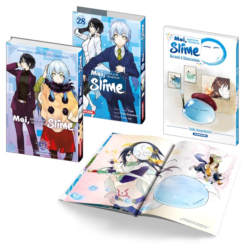 Moi, quand je me réincarne en slime - tome 28 - collector (KUROKAWA)
Moi, quand je me réincarne en slime - tome 28 - collector (KUROKAWA)