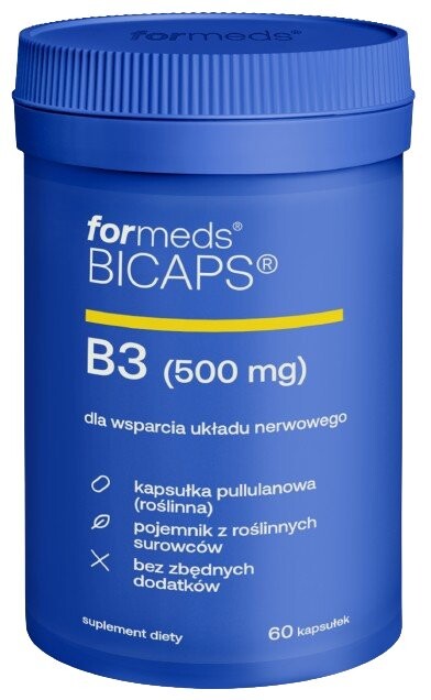 ForMeds, BICAPS B3, Биологически активная добавка, 60 капсул Inna Marka
ForMeds, BICAPS B3, Биологически активная добавка, 60 капсул Inna Marka
