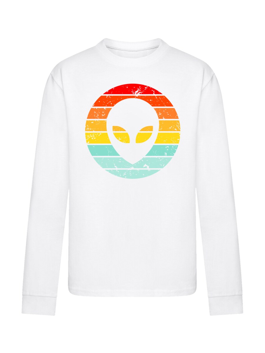 Рубашка F4NT4STIC Alien Retro Sonnenuntergang, белый 
Рубашка F4NT4STIC Alien Retro Sonnenuntergang, белый