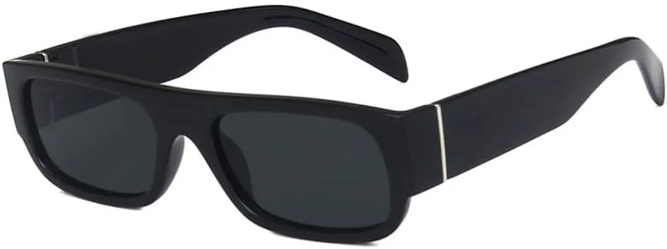 Женские солнцезащитные очки в стиле ретро, маленькие прямоугольные, фиолетовые, с защитой от УФ-излучения UV400, мужские солнцезащитные очки LANGSER, Black Gray
Женские солнцезащитные очки в стиле ретро, маленькие прямоугольные, фиолетовые, с защитой от УФ-излучения UV400, мужские солнцезащитные очки LANGSER, Black Gray