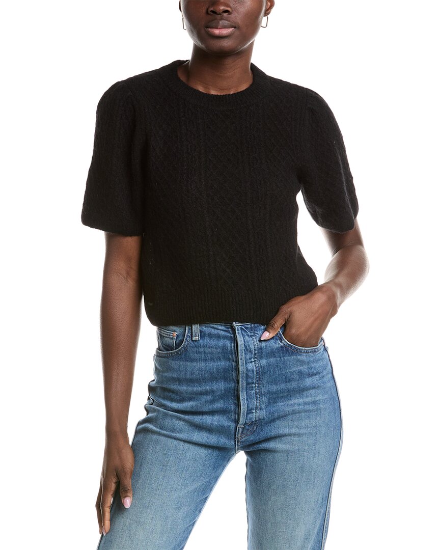 Lilla P Короткий кабельный свитер из смеси альпаки и шерсти
Lilla P Короткий кабельный свитер из смеси альпаки и шерсти