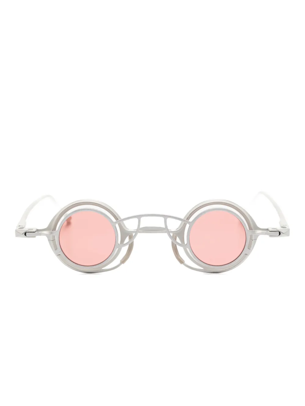 Солнцезащитные очки в круглой оправе Rigards, серебристый
Солнцезащитные очки в круглой оправе Rigards, серебристый