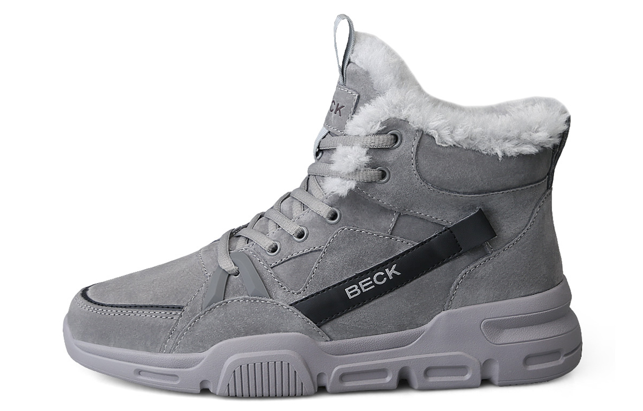 BECK Серые мужские кеды на высокой подошве, цвет Gray
BECK Серые мужские кеды на высокой подошве, цвет Gray