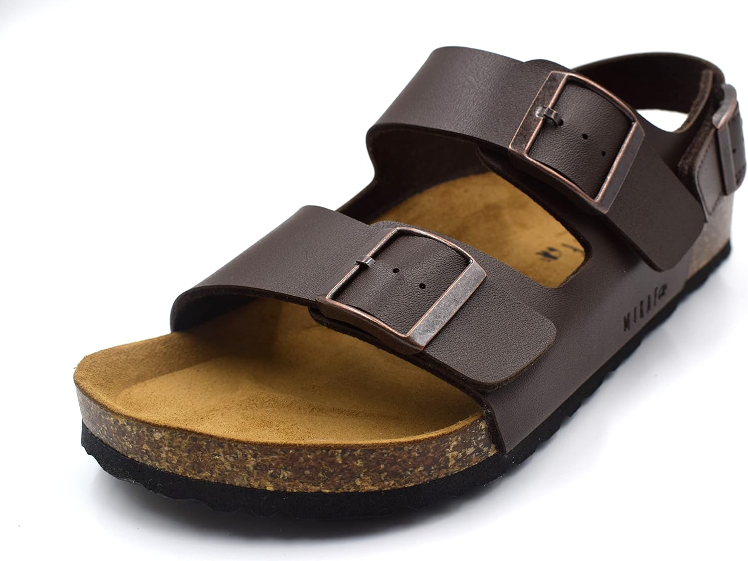 NEKTA/ke'nekt/Мужские сандалии с открытым носком с двумя регулируемыми ремешками с пряжкой и одной регулируемой липучкой сзади Nekta /Ke'Nekt/, коричневый
NEKTA/ke'nekt/Мужские сандалии с открытым носком с двумя регулируемыми ремешками с пряжкой и одной регулируемой липучкой сзади Nekta /Ke'Nekt/, коричневый