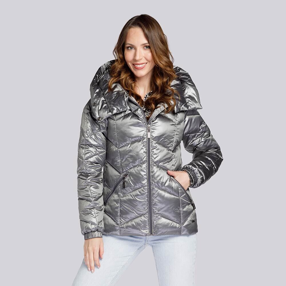 Кожаная куртка Wittchen Wittchen fitted jacket, серебряный
Кожаная куртка Wittchen Wittchen fitted jacket, серебряный