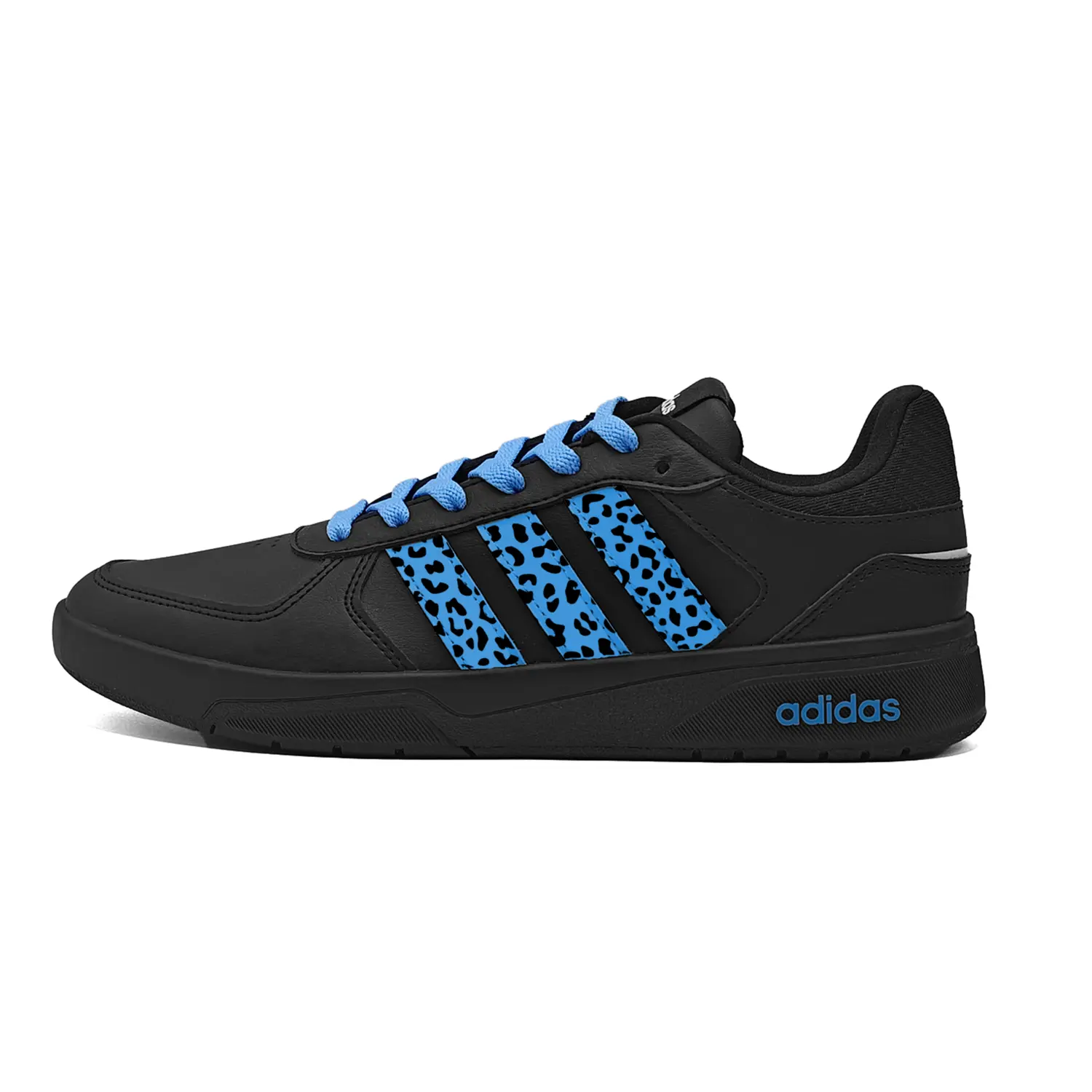Courtbeat Black Leopard Print легкие низкие кроссовки для скейтбординга Unisex Adidas Neo, синий
Courtbeat Black Leopard Print легкие низкие кроссовки для скейтбординга Unisex Adidas Neo, синий