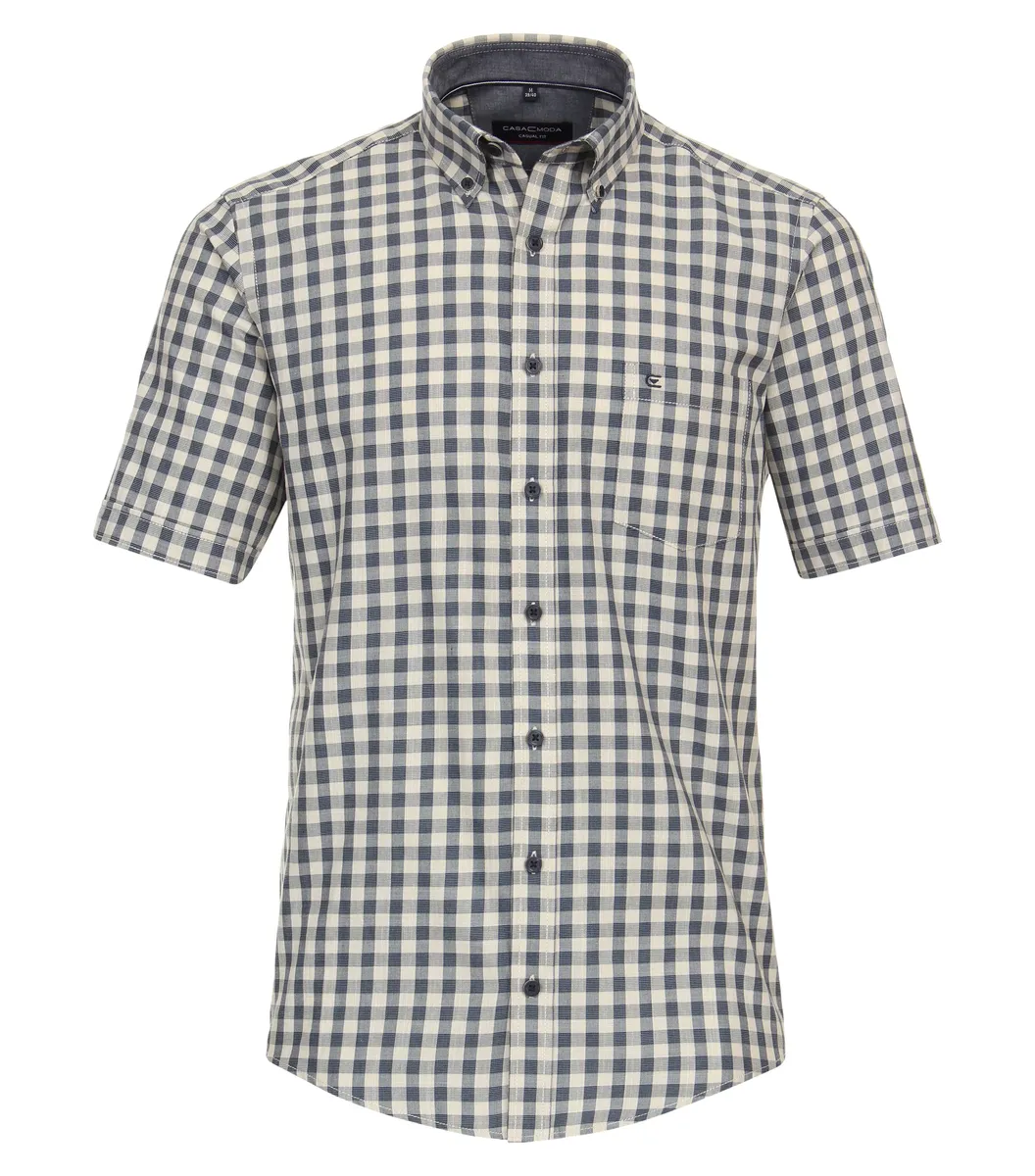 Рубашка CASAMODA с короткими рукавами "Повседневная рубашка CASAMODA с короткими рукавами в клетку ", бежевый
Рубашка CASAMODA с короткими рукавами "Повседневная рубашка CASAMODA с короткими рукавами в клетку ", бежевый