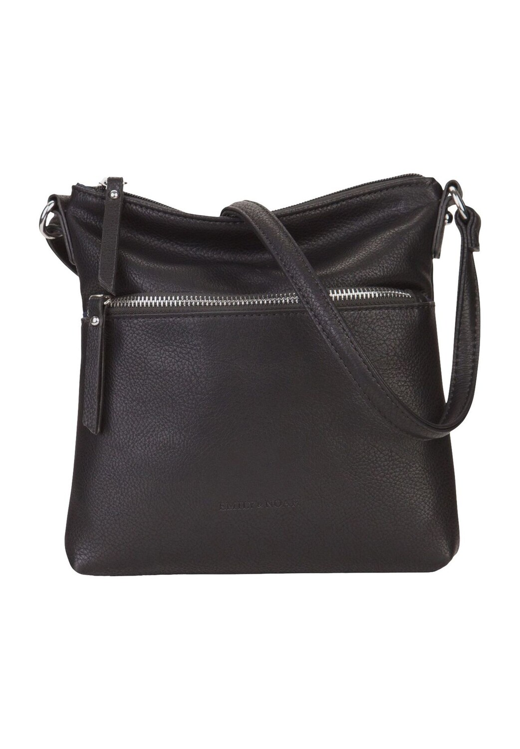 Сумка через плечо, искусственная кожа, отделение на молнии, однотонная, женская Emily & Noah, черный
Сумка через плечо, искусственная кожа, отделение на молнии, однотонная, женская Emily & Noah, черный