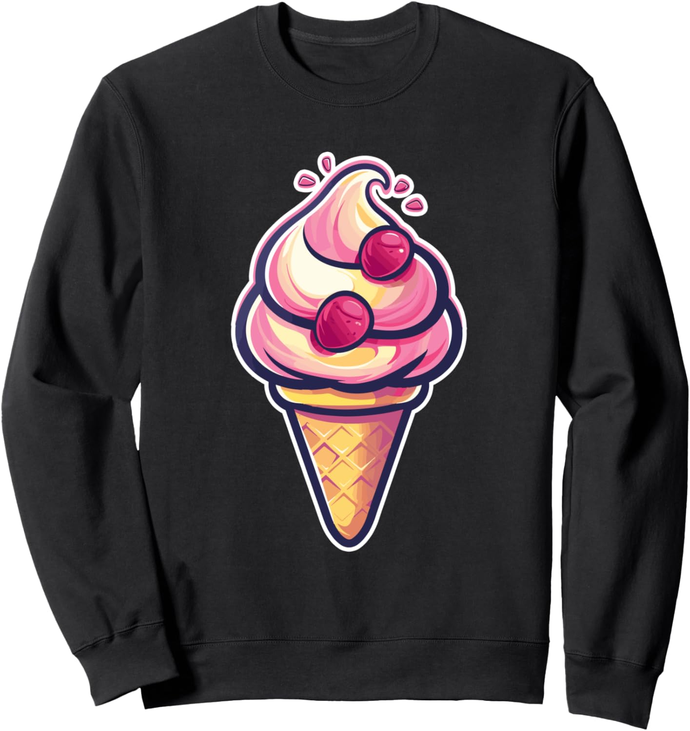 Толстовка с принтом в виде рожка мороженого и сорбета Funny Ice Cream Seller Graphic T-Shirt And Giveaway, черный
Толстовка с принтом в виде рожка мороженого и сорбета Funny Ice Cream Seller Graphic T-Shirt And Giveaway, черный
