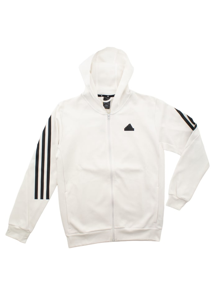 Adidas Худи на молнии с тремя белыми полосками Future Icons
Adidas Худи на молнии с тремя белыми полосками Future Icons