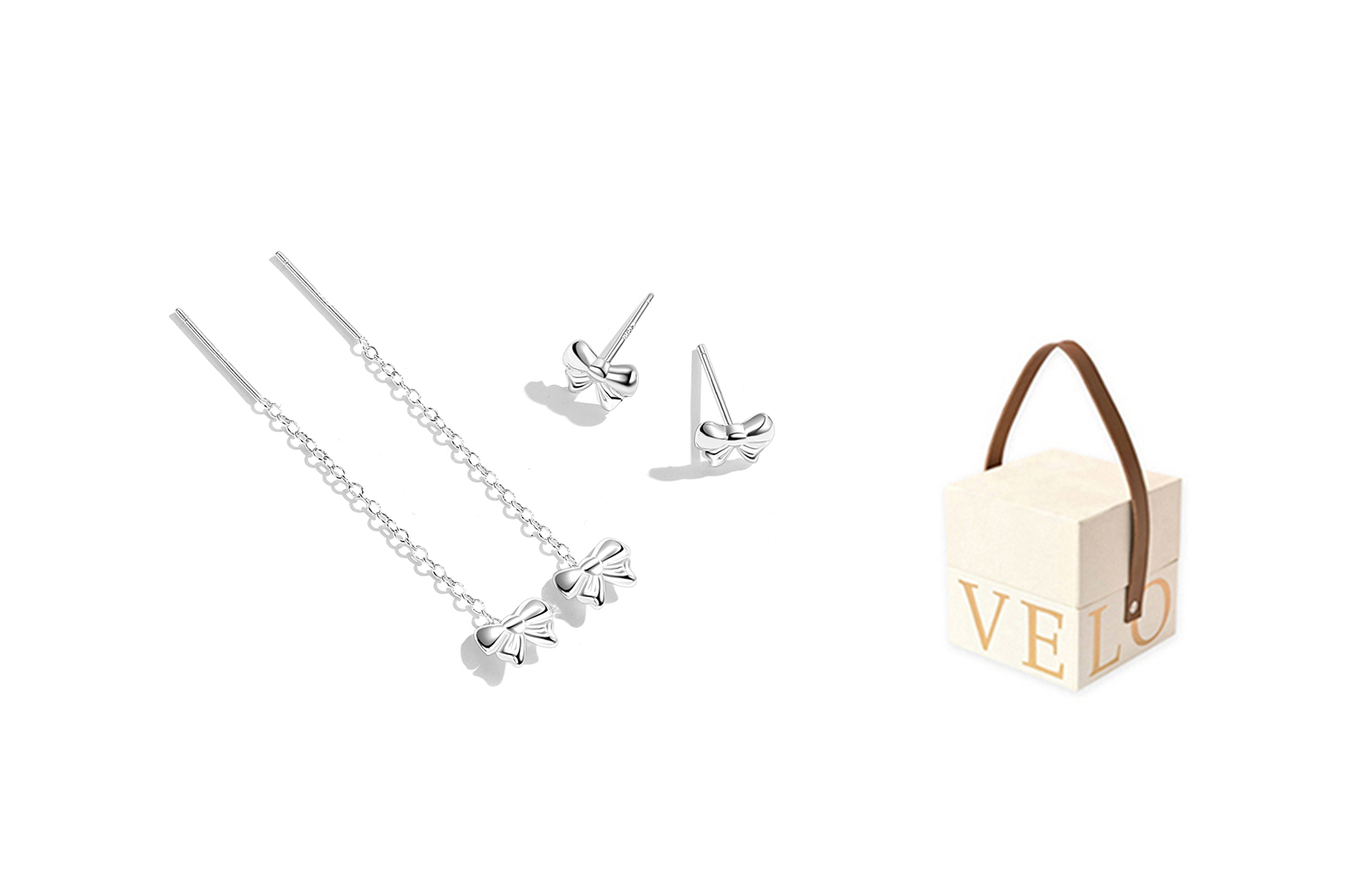 MISS TOOYA Серьги-гвоздики из стерлингового серебра для женщин
MISS TOOYA Серьги-гвоздики из стерлингового серебра для женщин