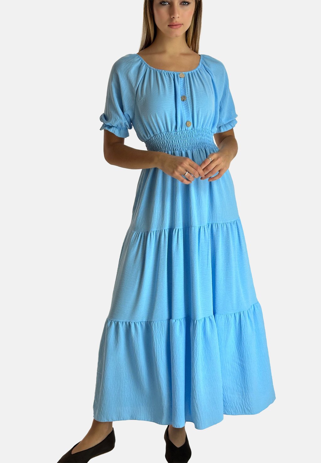 Платье макси Elara, светло-голубой
Платье макси Elara, светло-голубой