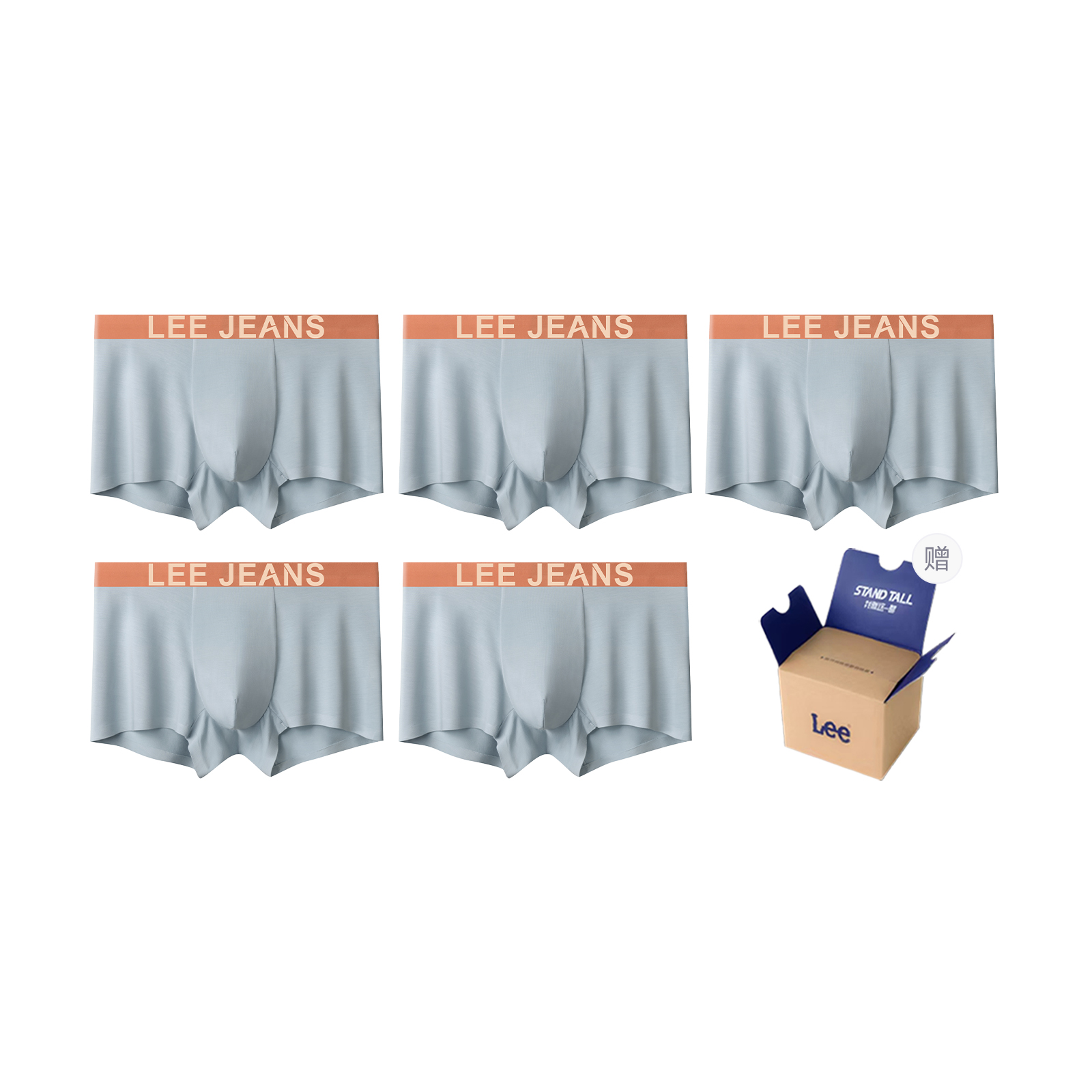 Sunset 5.0 Sunset 1.0 Трусы мужские бокс 5 штук Lee, синий
Sunset 5.0 Sunset 1.0 Трусы мужские бокс 5 штук Lee, синий