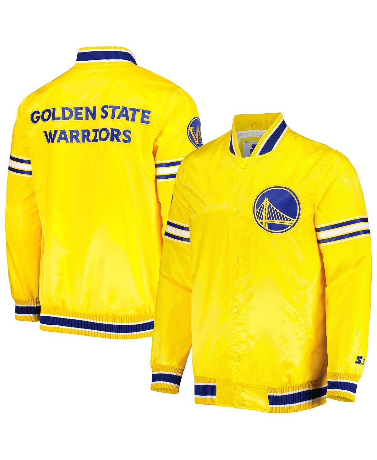 Мужская атласная университетская куртка с длинными кнопками Golden State Warriors Slider золотистого цвета Starter, Желтый, Мужская атласная университетская куртка с длинными кнопками Golden State Warriors Slider золотистого цвета Starter
Мужская атласная университетская куртка с длинными кнопками Golden State Warriors Slider золотистого цвета Starter, Желтый, Мужская атласная университетская куртка с длинными кнопками Golden State Warriors Slider золотистого цвета Starter