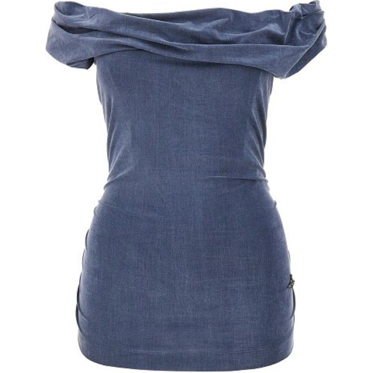 Топ без рукавов с логотипом Джинни Vivienne Westwood, синий
Топ без рукавов с логотипом Джинни Vivienne Westwood, синий