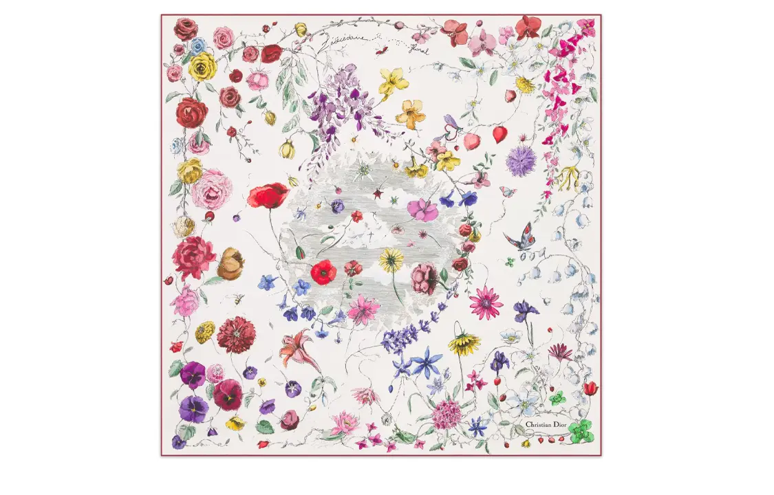 Шёлковый платок DIOR для женщин в многоцветном исполнении
Шёлковый платок DIOR для женщин в многоцветном исполнении