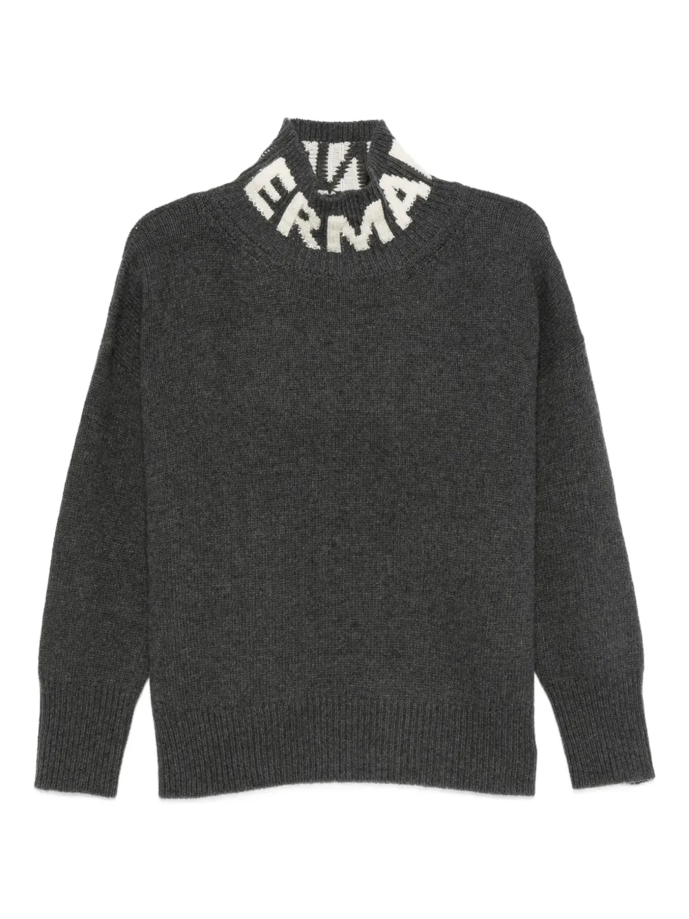 Свитер с высоким воротником и логотипом ERMANNO FIRENZE, серый
Свитер с высоким воротником и логотипом ERMANNO FIRENZE, серый