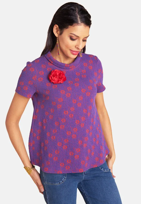 Футболка haut с принтом ромашек Antoine Et Lili, Violet, Фиолетовый, Футболка haut с принтом ромашек Antoine Et Lili, Violet
Футболка haut с принтом ромашек Antoine Et Lili, Violet, Фиолетовый, Футболка haut с принтом ромашек Antoine Et Lili, Violet