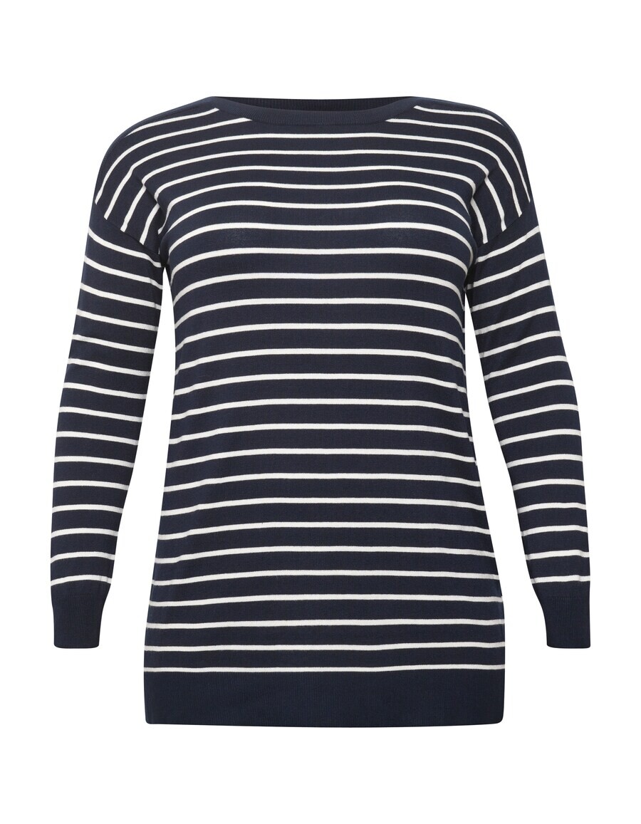 Тонкий вязаный свитер KAFFE CURVE Sweater Cmalan, темно-синий
Тонкий вязаный свитер KAFFE CURVE Sweater Cmalan, темно-синий