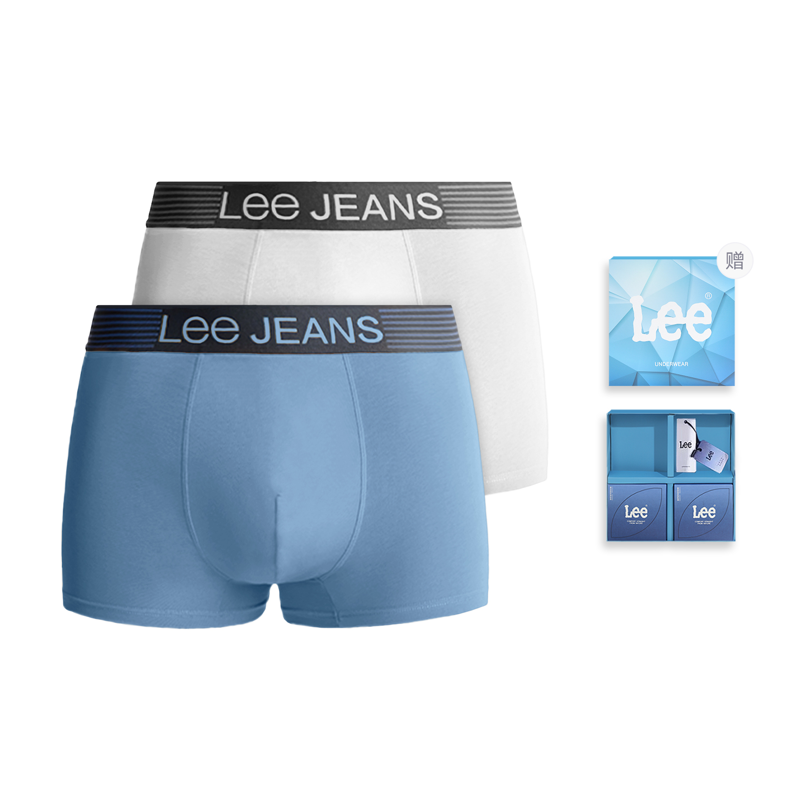 Lee Набор мужского нижнего белья Brilliant в подарочной коробке
Lee Набор мужского нижнего белья Brilliant в подарочной коробке
