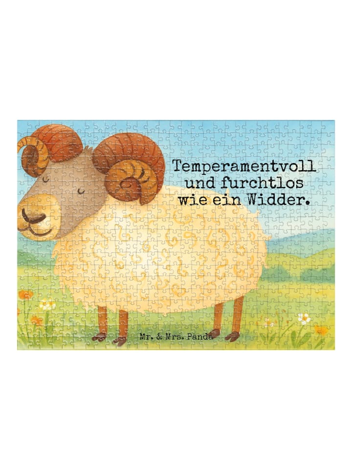 Mr. & Mrs. Panda Дизайн пазла со знаком зодиака Овен и надписью белого цвета
Mr. & Mrs. Panda Дизайн пазла со знаком зодиака Овен и надписью белого цвета