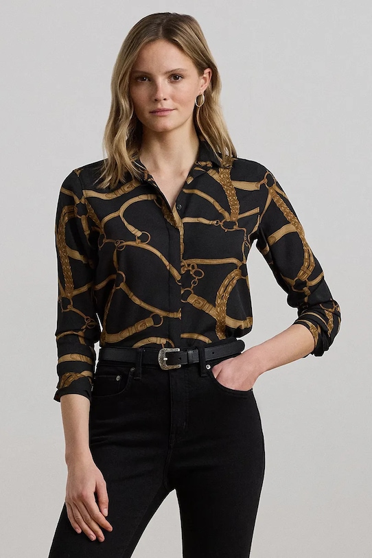 Рубашка Lauren Ralph Lauren, черный
Рубашка Lauren Ralph Lauren, черный