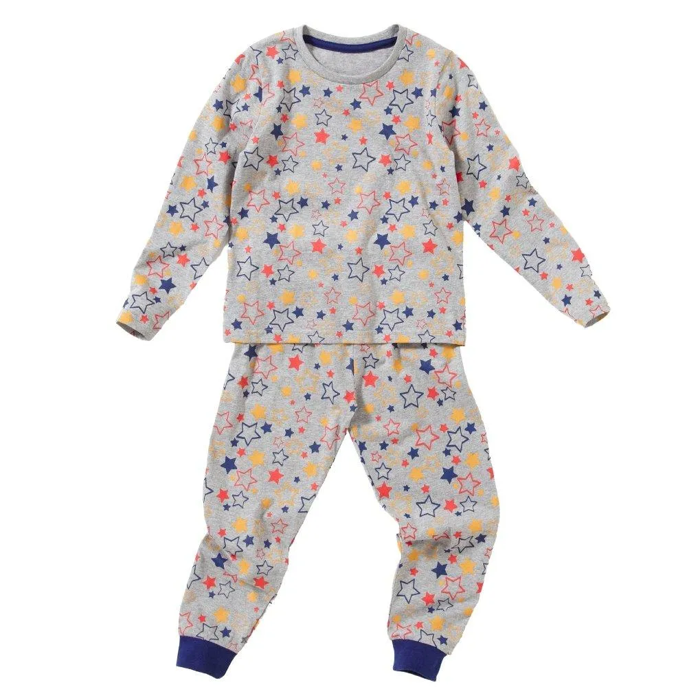 Пижамный комплект со звездами для мальчика Bedlam, серый 
Пижамный комплект со звездами для мальчика Bedlam, серый