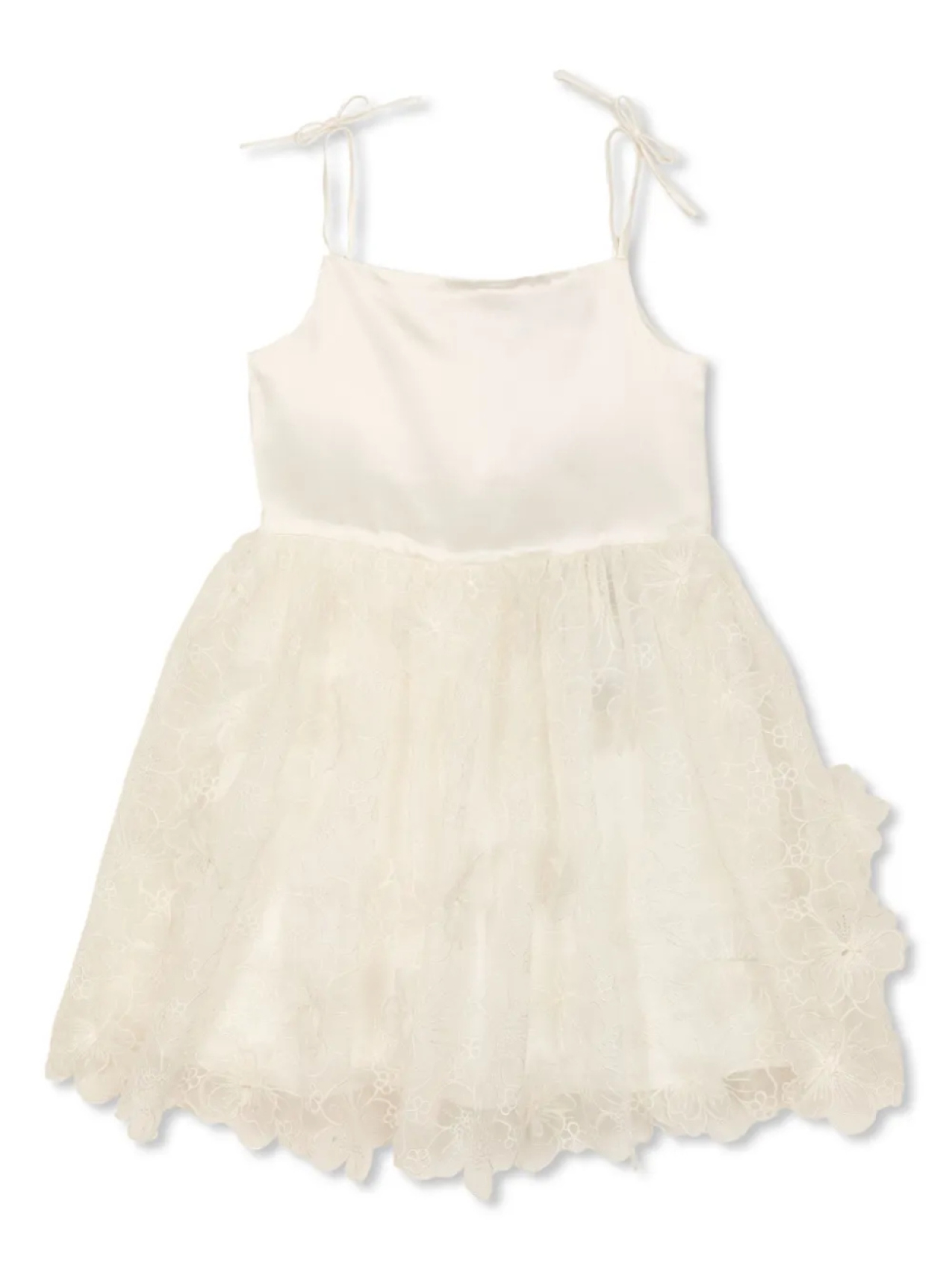 Платье Self-Portrait Kids с цветочной вышивкой, нейтральный
Платье Self-Portrait Kids с цветочной вышивкой, нейтральный