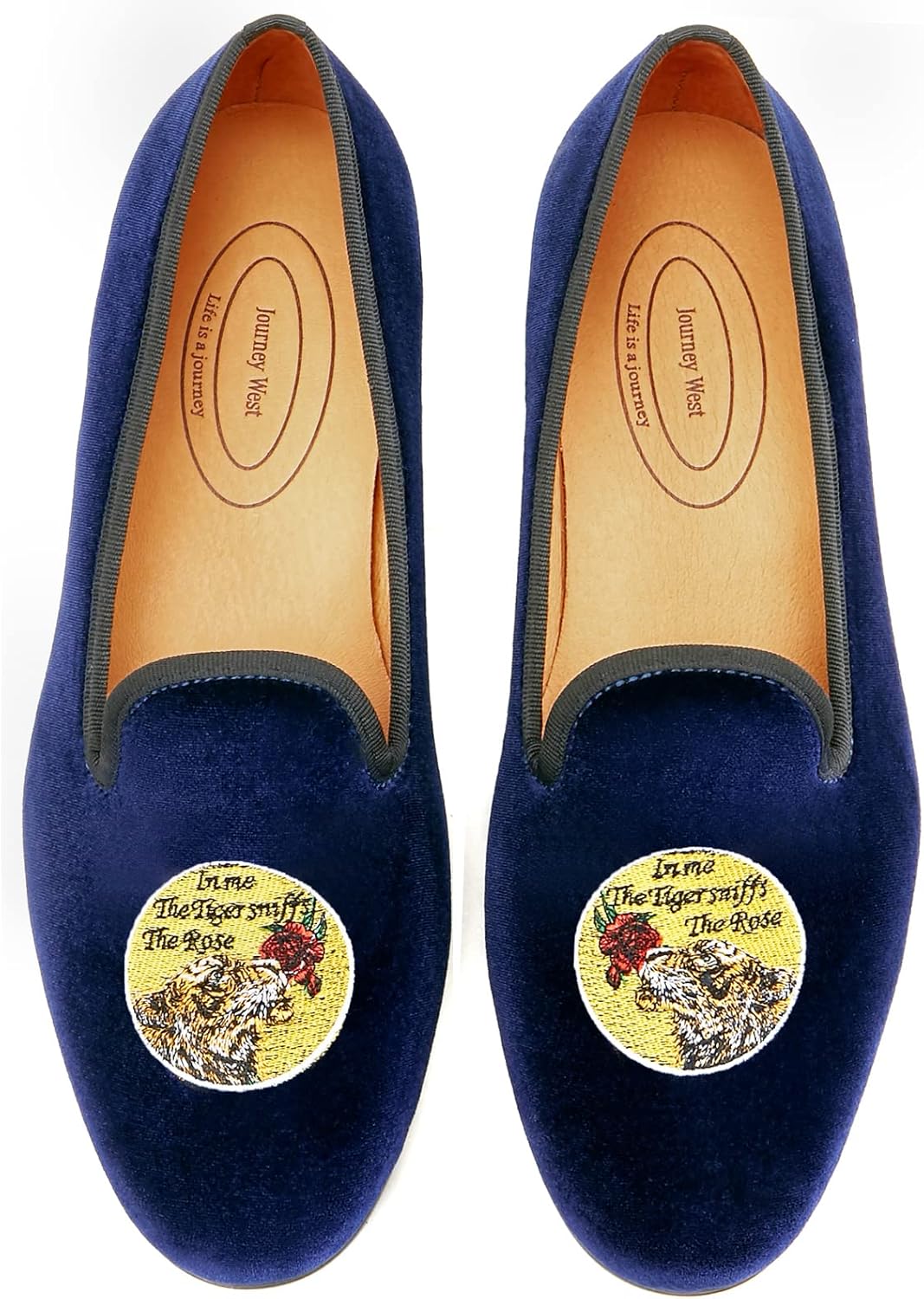 Мужские бархатные лоферы Journey West с вышивкой, слипоны, туфли для смокинга для мужчин, синий
Мужские бархатные лоферы Journey West с вышивкой, слипоны, туфли для смокинга для мужчин, синий