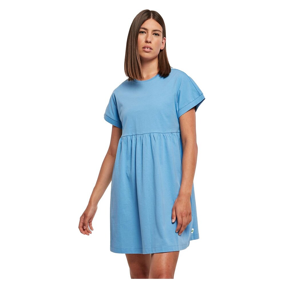 Короткое платье Urban Classics Organic Empire Valance Short Sleeve, синий
Короткое платье Urban Classics Organic Empire Valance Short Sleeve, синий