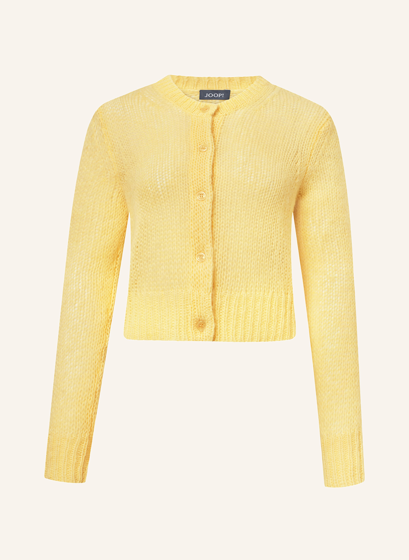 Кардиган кала с альпакой Joop!, желтый
Кардиган кала с альпакой Joop!, желтый