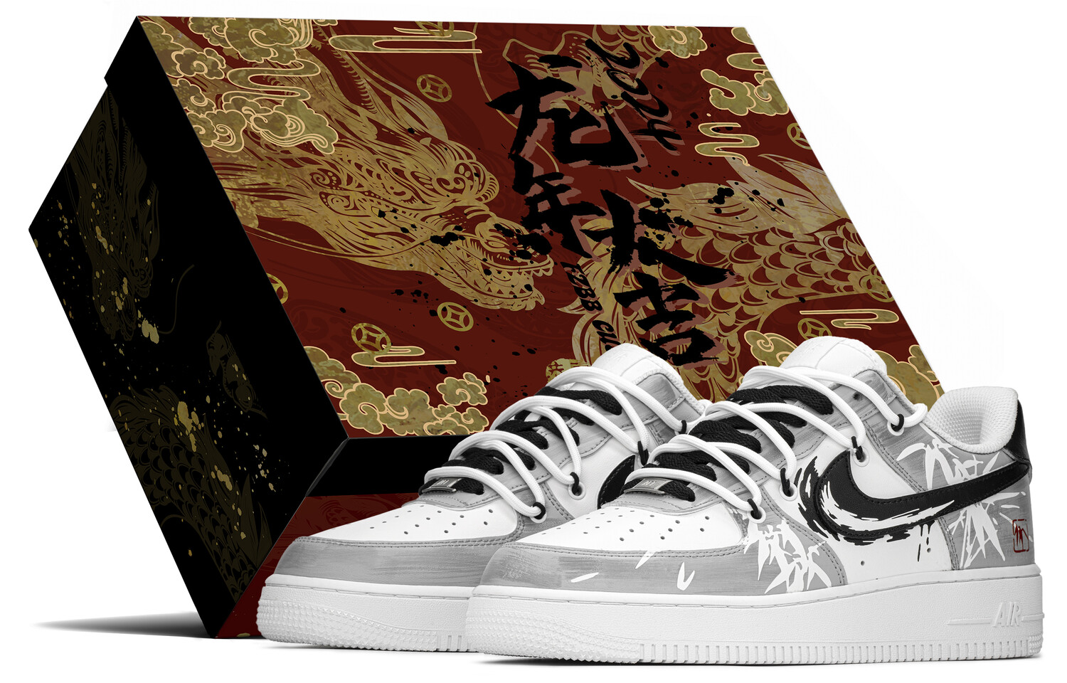 Кроссовки Nike Air Force 1 Skateboarding Shoes Men Low-top Black/white/gray, черный/белый/серый 
Кроссовки Nike Air Force 1 Skateboarding Shoes Men Low-top Black/white/gray, черный/белый/серый