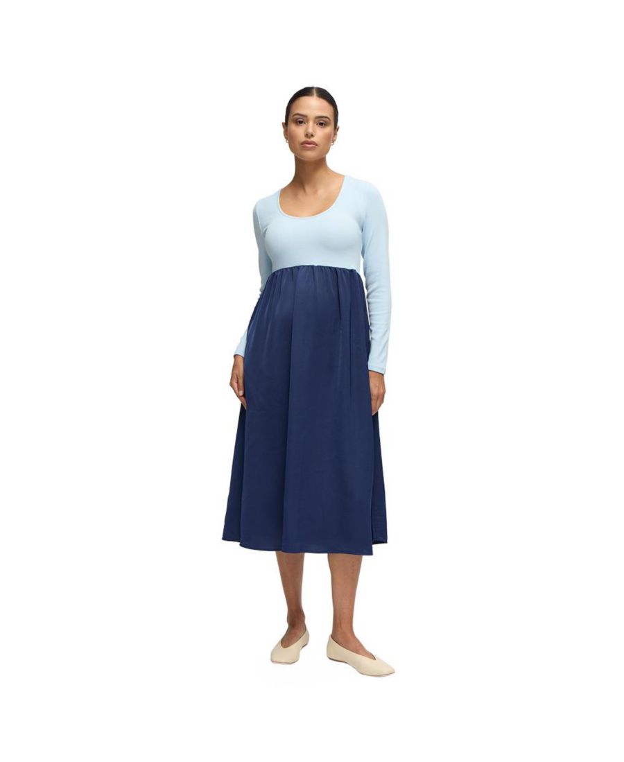 Платье-миди для беременных Ingrid + Isabel Mix Media Ingrid + Isabel, Blue/navy
Платье-миди для беременных Ingrid + Isabel Mix Media Ingrid + Isabel, Blue/navy