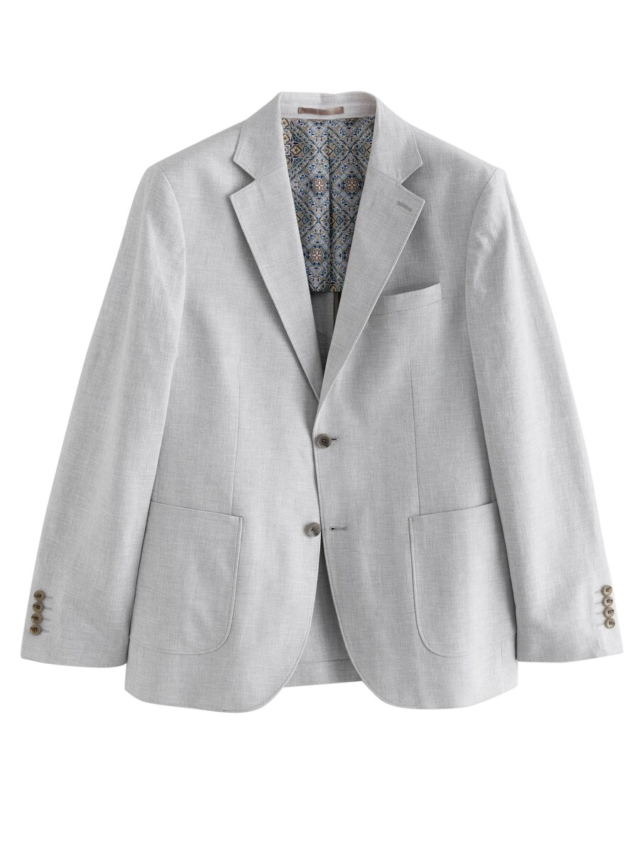 Приталенный пиджак Next, светло-серый
Приталенный пиджак Next, светло-серый