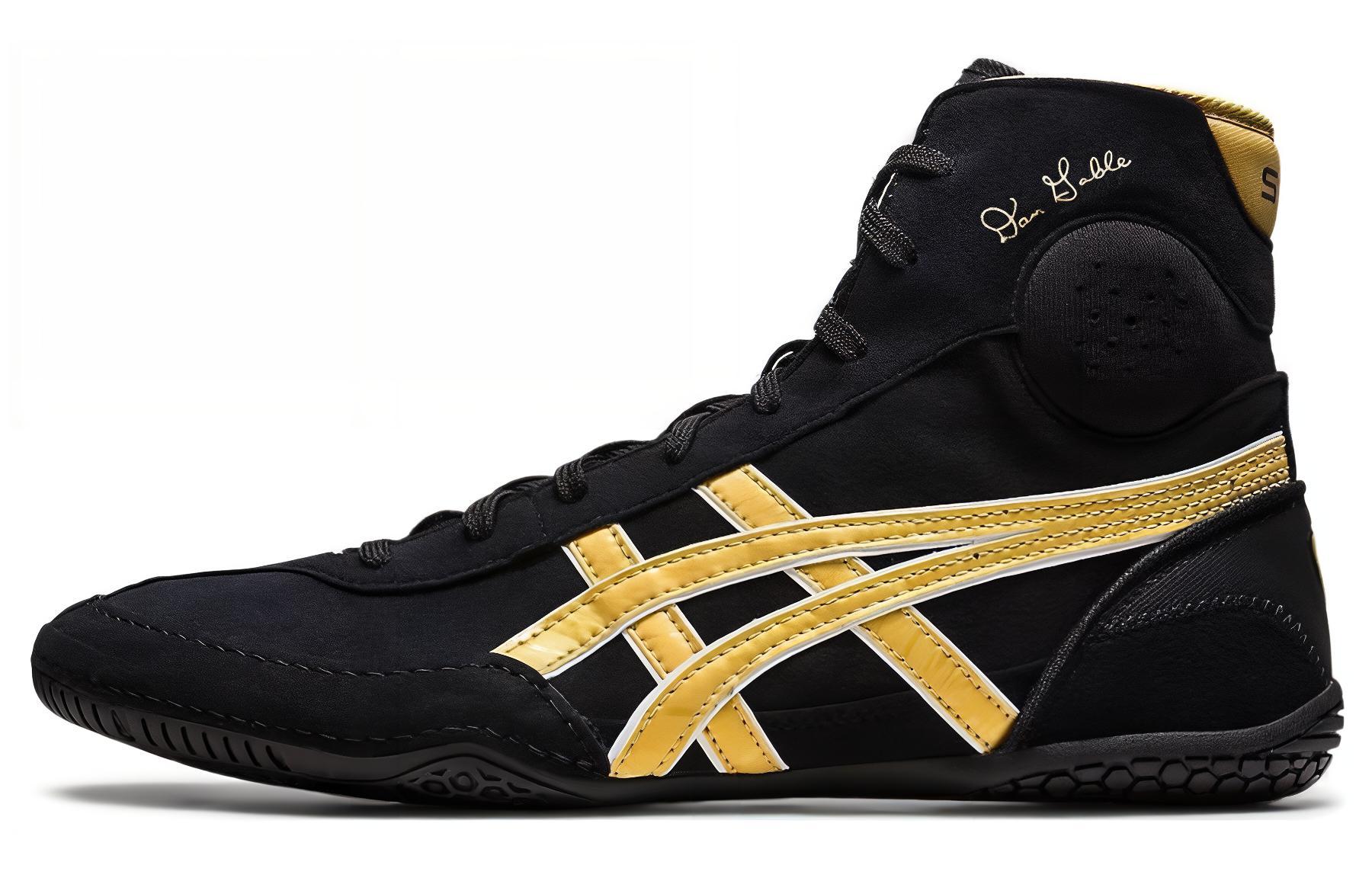 Dan Gable Evo 3 'Black Rich Gold' ASICS, черный золотой
Dan Gable Evo 3 'Black Rich Gold' ASICS, черный золотой