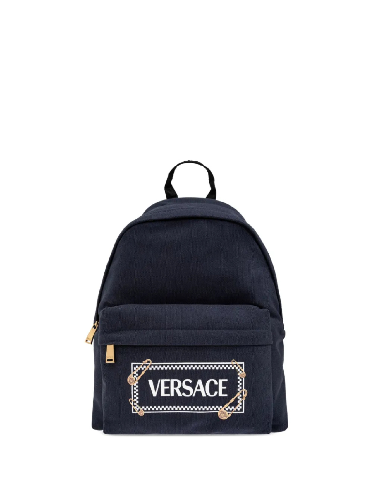 Рюкзак с логотипом Safety Pin Versace Kids, синий
Рюкзак с логотипом Safety Pin Versace Kids, синий