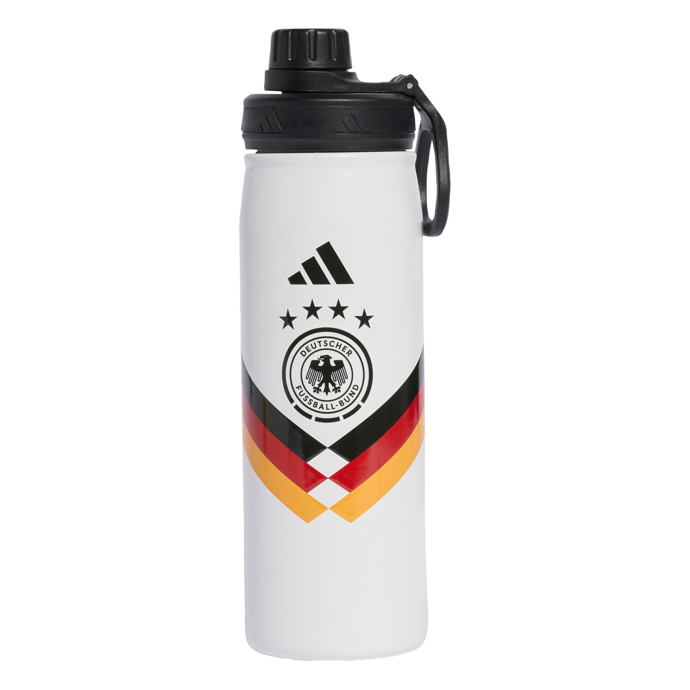 Adidas Performance Бутылка для воды 'Deutschland 26' в белом цвете
Adidas Performance Бутылка для воды 'Deutschland 26' в белом цвете