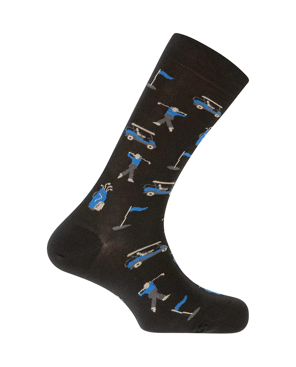 Мужские хлопковые носки для гольфа черного цвета Punto Blanco
Мужские хлопковые носки для гольфа черного цвета Punto Blanco