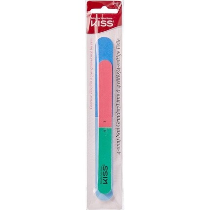 Пилочка для ногтей KISS 4в1
Пилочка для ногтей KISS 4в1