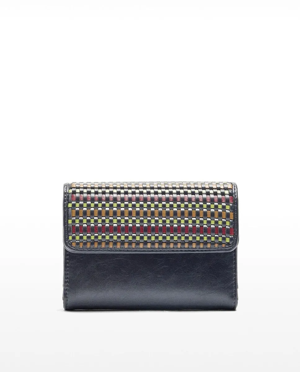 Средняя женская сумка с клапаном и магнитной застежкой в клетку виши Parfois, темно-синий
Средняя женская сумка с клапаном и магнитной застежкой в клетку виши Parfois, темно-синий