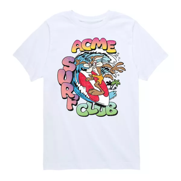 Футболка для мальчиков 8-20 лет с принтом Looney Tunes Acme Surf Licensed Character, белый
Футболка для мальчиков 8-20 лет с принтом Looney Tunes Acme Surf Licensed Character, белый