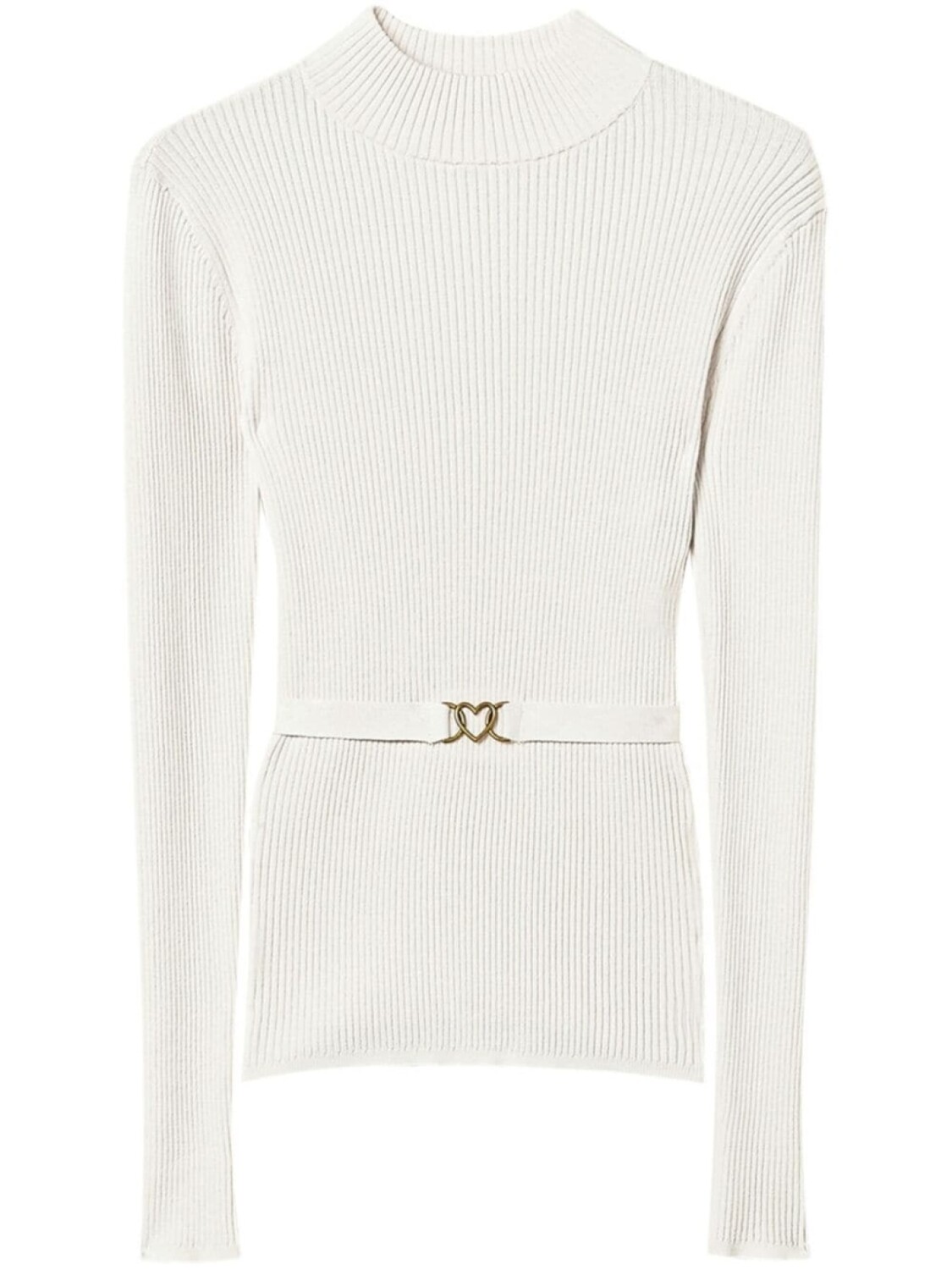 Свитер с высоким воротом и поясом TWINSET, серый
Свитер с высоким воротом и поясом TWINSET, серый