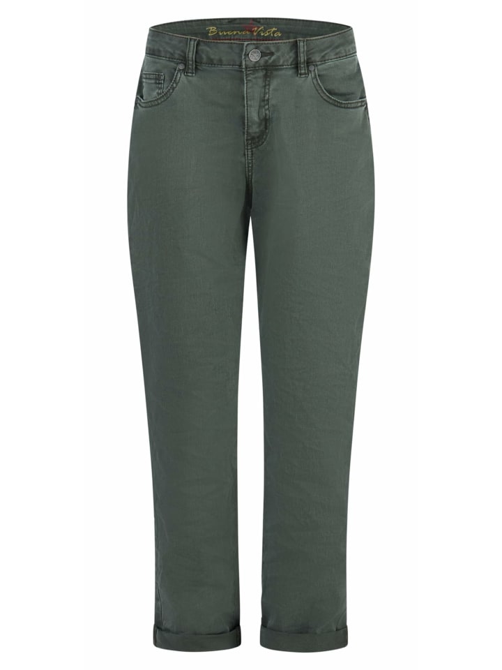 Buena Vista Paris Женские эластичные брюки однотонных цветов
Buena Vista Paris Женские эластичные брюки однотонных цветов