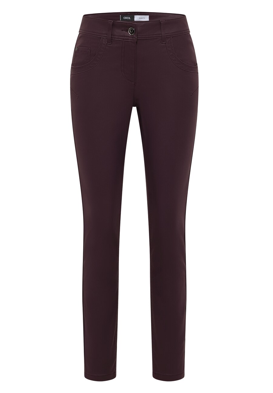 Узкие брюки STREET ONE, баклажановый
Узкие брюки STREET ONE, баклажановый